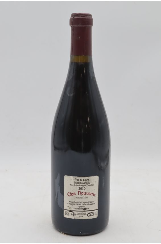 Bel Air Bourgueil Clos Nouveau 2010 -PROMO -5%!