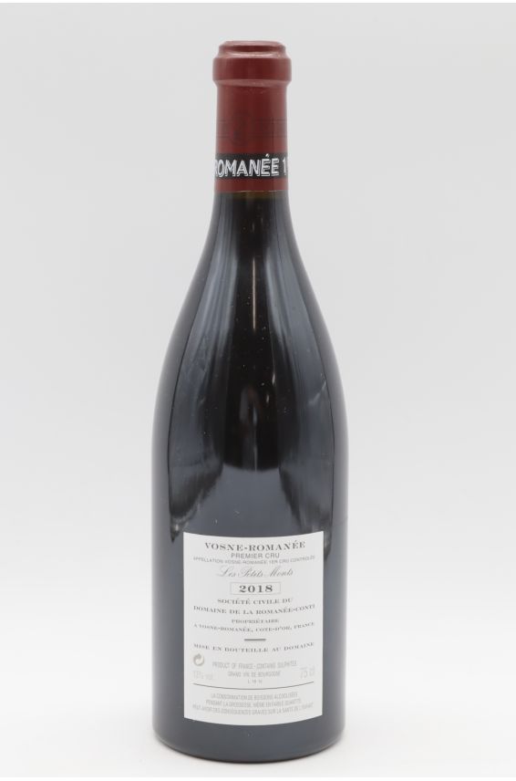 Romanée Conti Vosne Romanée 1er cru Les Petits Monts 2018