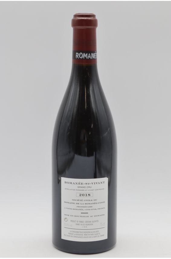 Romanée Conti Romanée Saint Vivant 2018
