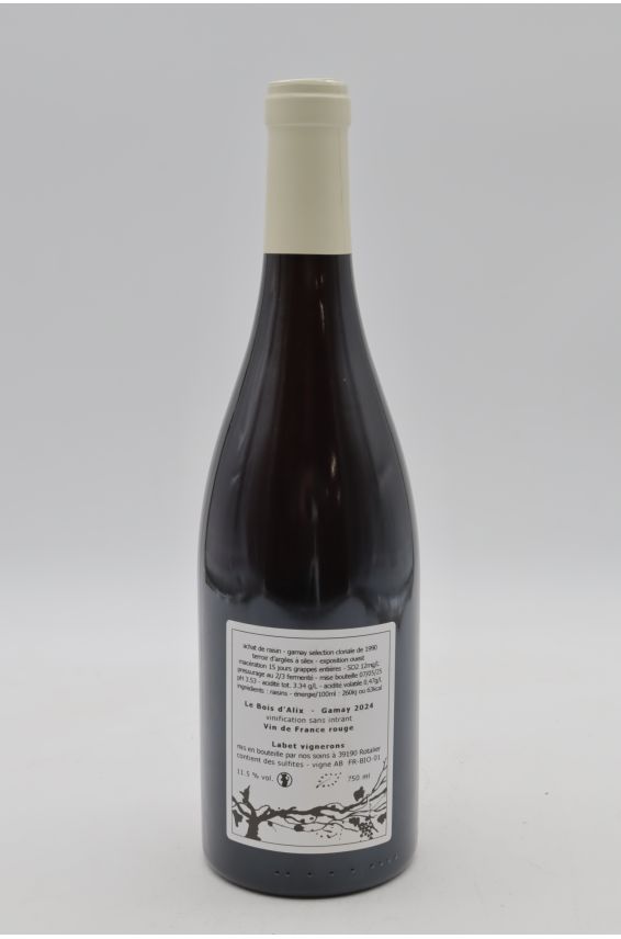 Julien Labet Gamay Le Bois d'Alix 2024