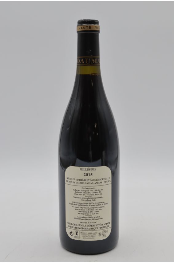 Mas de Daumas Gassac 2015