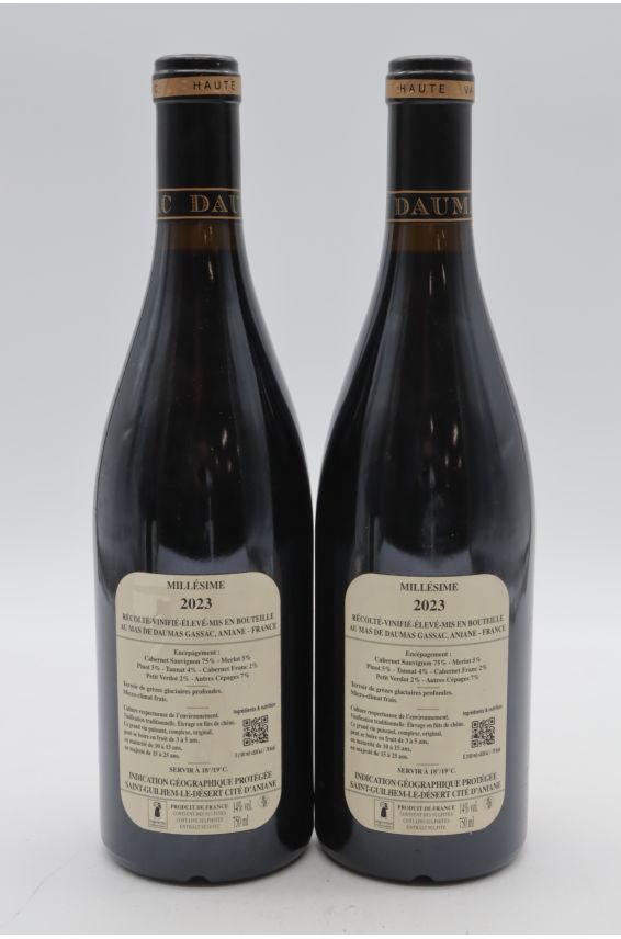 Mas de Daumas Gassac 2023