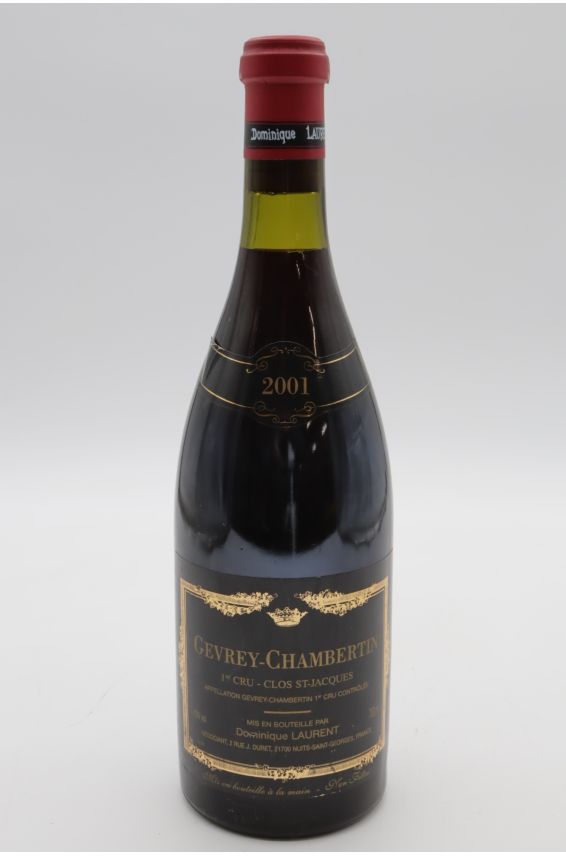 Dominique Laurent Gevrey Chambertin 1er cru Clos Saint Jacques 2001