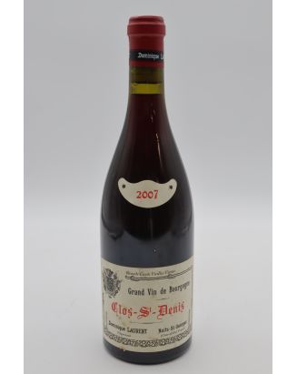 Dominique Laurent Clos Saint Denis Vieilles Vignes 2007