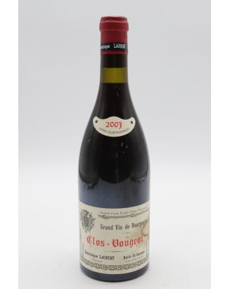Dominique Laurent Clos Vougeot Sui Generis Vieilles Vignes 2003