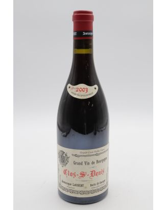 Dominique Laurent Clos Saint Denis Vieilles Vignes 2003