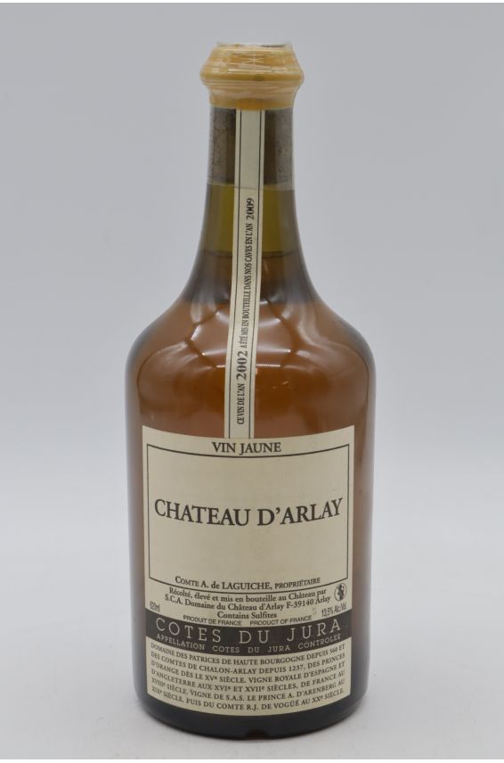Château d'Arlay Côtes du Jura Vin Jaune 2002 62cl