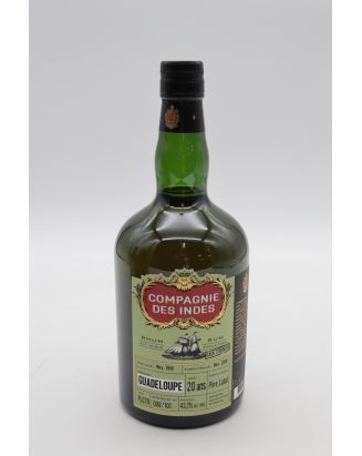 Compagnie des Indes Guadeloupe Père Labat Single Cask 20 Years Old 1998 70cl