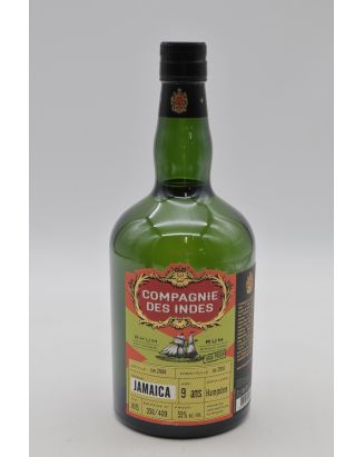Compagnie des Indes Jamaica Single Cask 9 Years Old Hampden 70cl