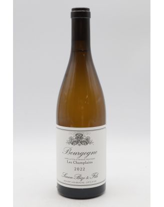 Simon Bize Bourgogne Les Champlains 2022