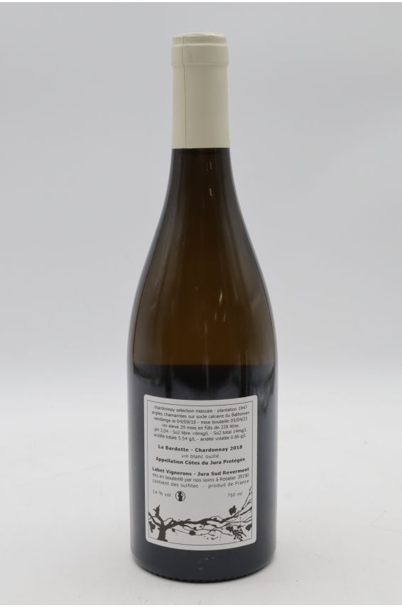 Julien Labet Côtes du Jura Chardonnay La Bardette 2018