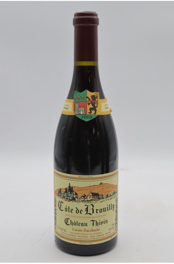 Château Thivin Côte de Brouilly Zaccharie 2009