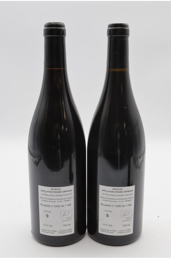 Amirault Bourgueil Pavillon du Grand Clos 2010