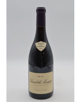 La Vougeraie Chambolle Musigny 2010