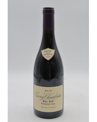La Vougeraie Gevrey Chambertin 1er cru Bel Air 2012