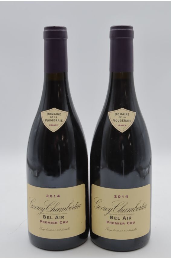 La Vougeraie Gevrey Chambertin 1er cru Bel Air 2014