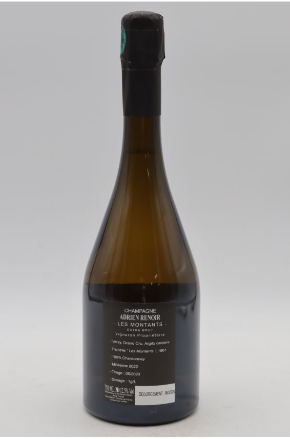 Adrien Renoir Verzy Grand cru Les Montants 2022