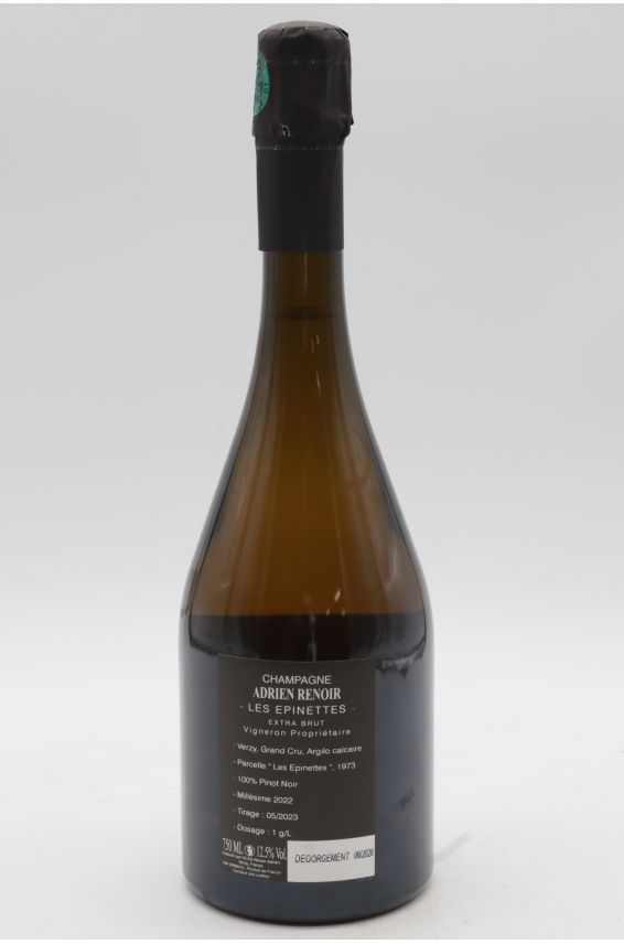 Adrien Renoir Verzy Grand cru Les Epinettes 2022