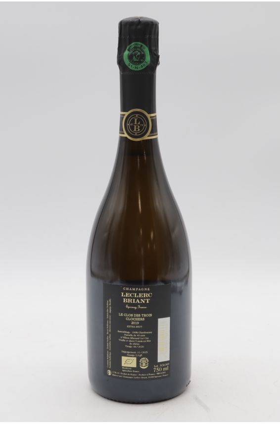 Leclerc Briant 1er Cru Les Trois Clochers Le Clos Extra Brut 2019