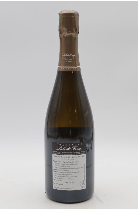 Laherte Frères 1er cru Nature de Craie Brut Nature