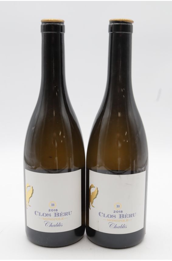 Château de Béru Chablis Clos Béru Monopole 2018