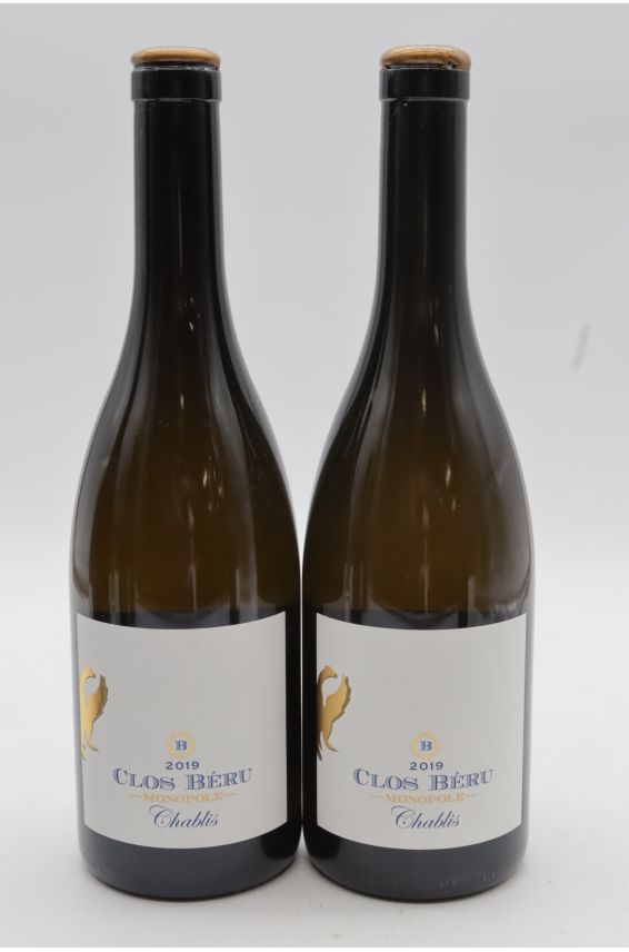 Château de Béru Chablis Clos Béru Monopole 2019