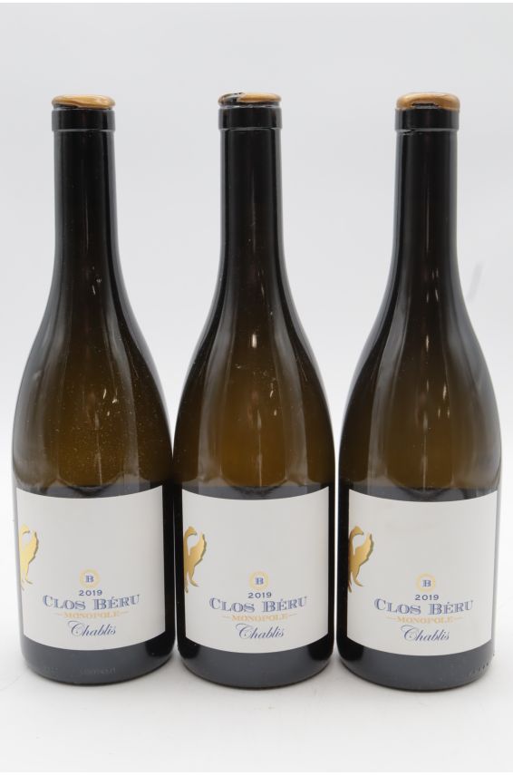 Château de Béru Chablis Clos Béru Monopole 2019