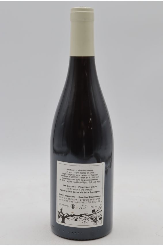 Julien Labet Côtes du Jura Pinot Noir Les Varrons 2020