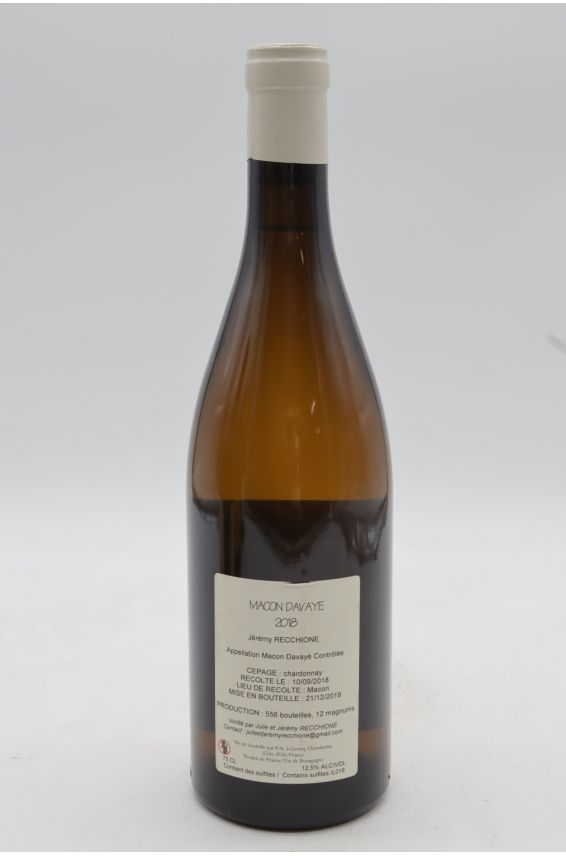 Jérémy Recchione 마콩 다바예 2018
