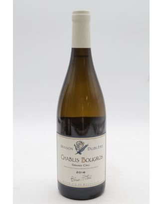 Dublère Chablis Grand Cru Bougros 2016