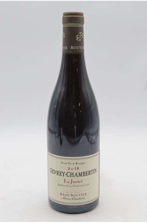 René Bouvier Gevrey Chambertin La Justice 2018
