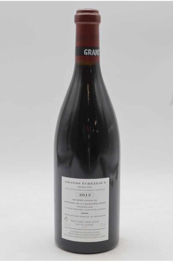Romanée Conti Grands Echezeaux 2013