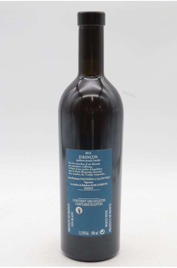 Didier Dagueneau Jardins de Babylone Seco 2014
