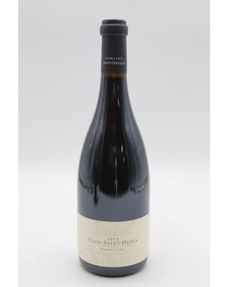 Amiot Servelle Clos Saint Denis 2012