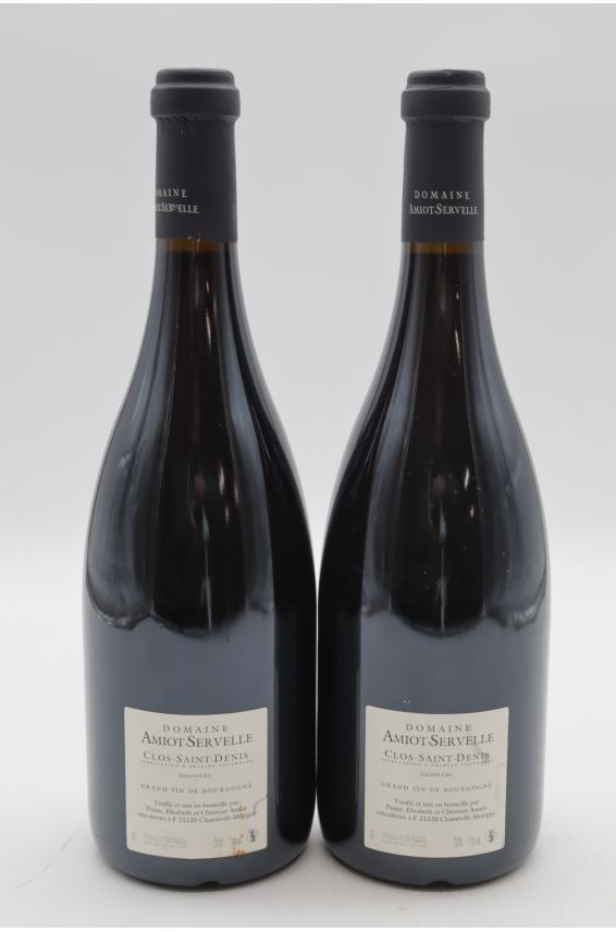 Amiot Servelle Clos Saint Denis 2012