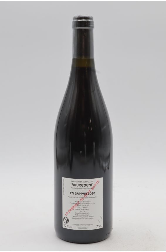 Barrique du Chat Botté Saint-Aubin En Carran 2020