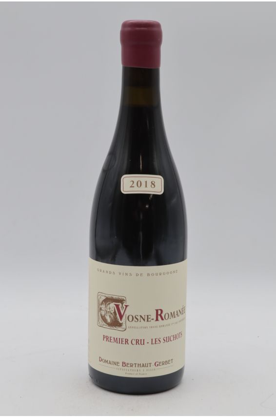 Berthaut Gerbet Vosne Romanée 1er cru Les Suchots 2018