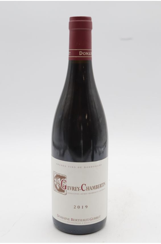 Berthaut Gerbet Gevrey Chambertin 2019