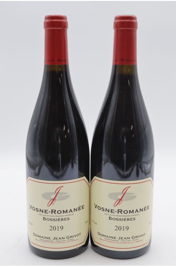 Jean Grivot Vosne Romanée Bossières 2019