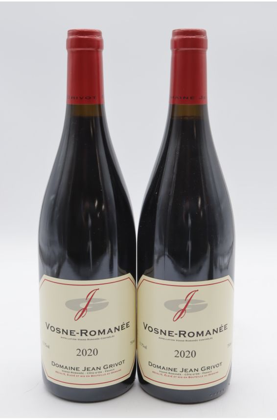 Jean Grivot Vosne Romanée 2020