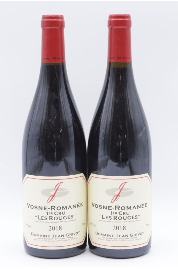 Jean Grivot Vosne Romanée 1er cru Les Rouges 2018