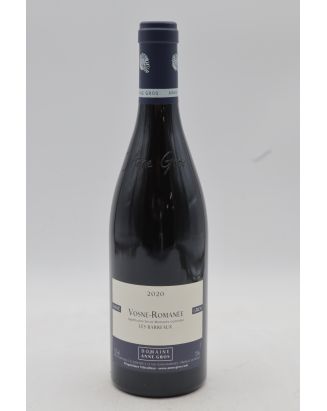 Anne Gros Vosne Romanée les Barreaux 2020