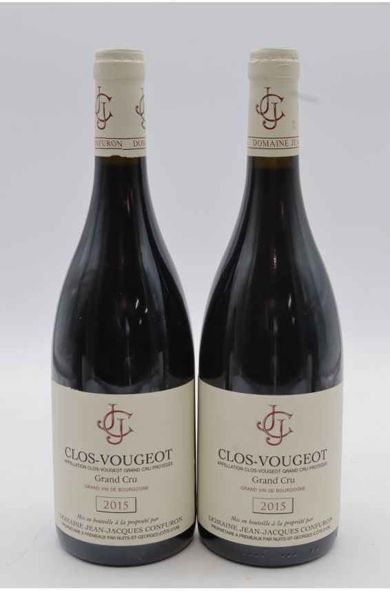 Jean Jacques Confuron Clos Vougeot 2015