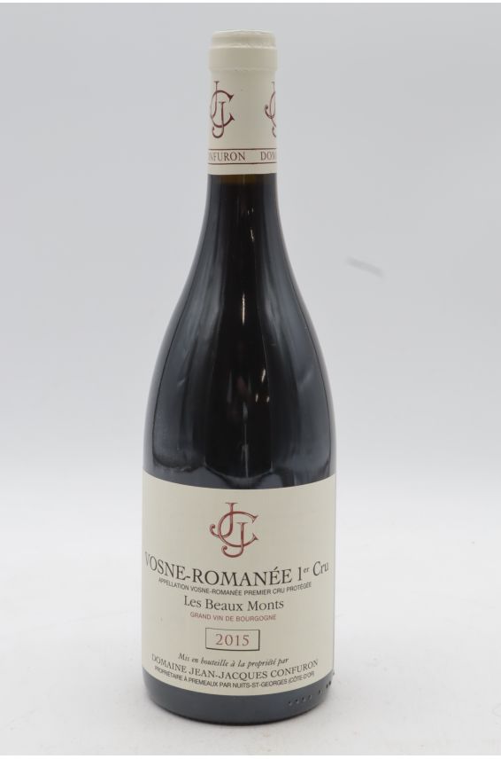 Jean Jacques Confuron Vosne Romanée 1er cru Les Beaux Monts 2015
