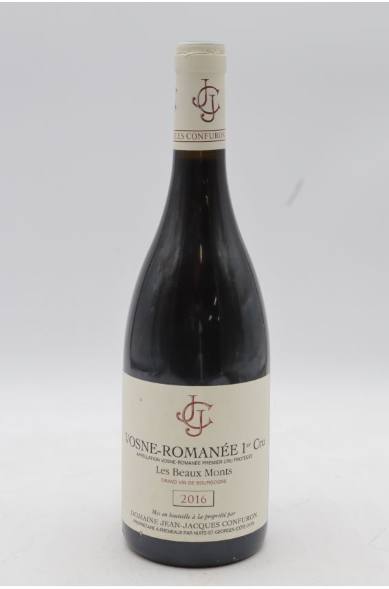 Jean Jacques Confuron Vosne Romanée 1.er cru Les Beaux Monts 2016