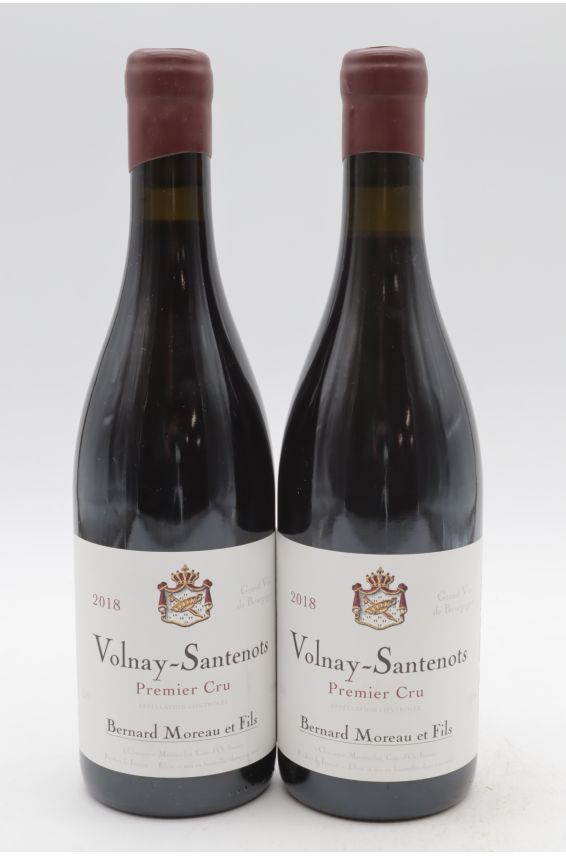 Bernard Moreau Volnay 1º cru Santenots 2018