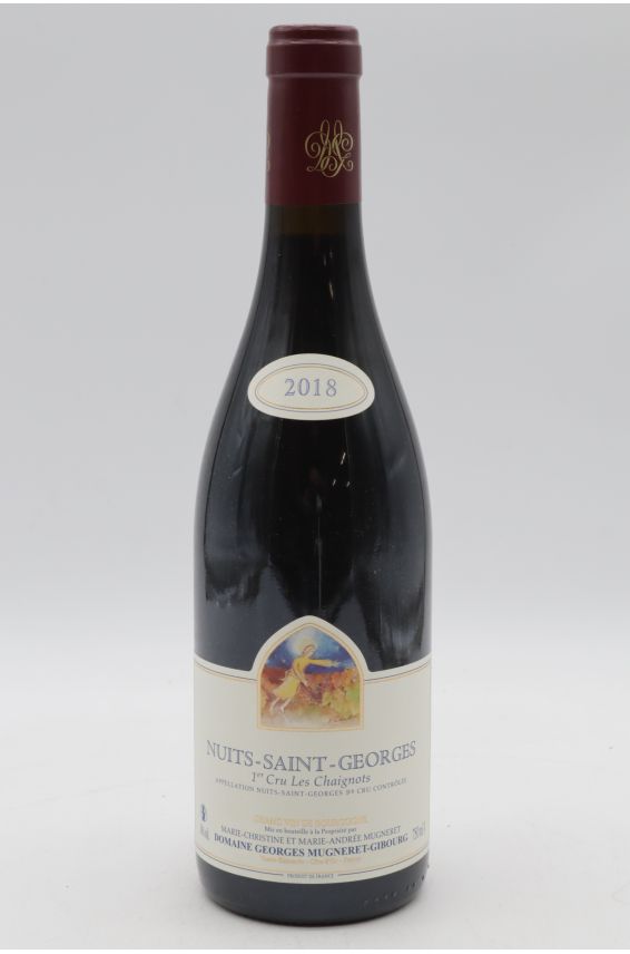 Mugneret Gibourg Nuits Saint Georges 1er cru Les Chaignots 2018