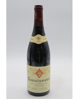 Auguste Clape Cornas Renaissance 2016