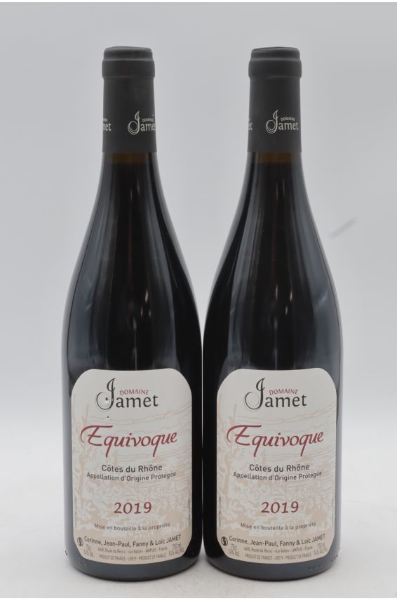 Jamet Côtes du Rhône Equivoque 2019