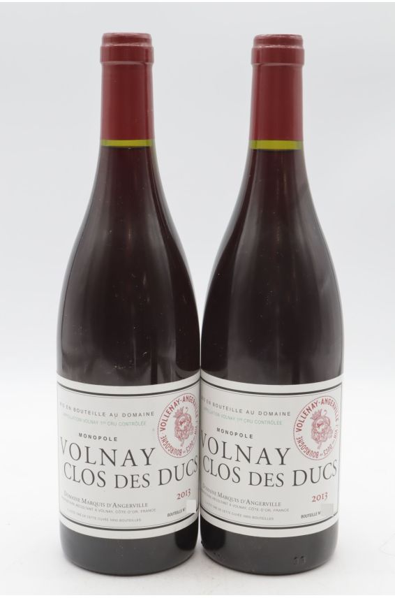 Marquis d'Angerville Volnay 1º cru Clos des Ducs 2013
